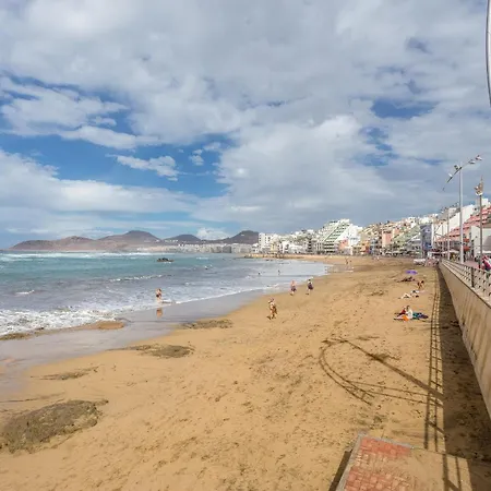 Apartment Seaviews Las Canteras - Balcony & Pool