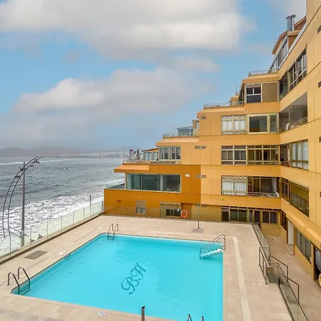 Apartment Seaviews Las Canteras - Balcony & Pool